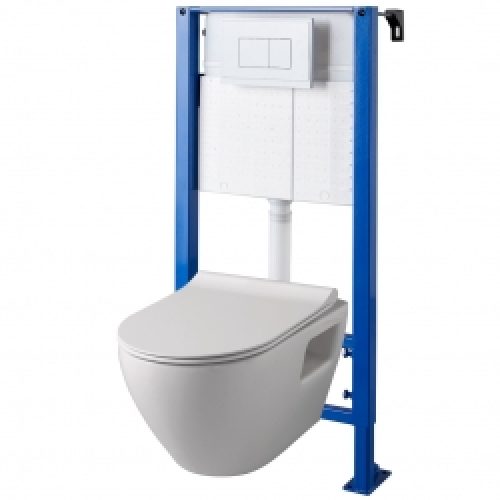 Pack wc suspendu avec bâti chasse…