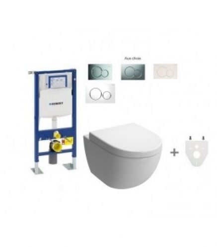 Pack Wc suspendu Geberit Daily’o 2 modèle court