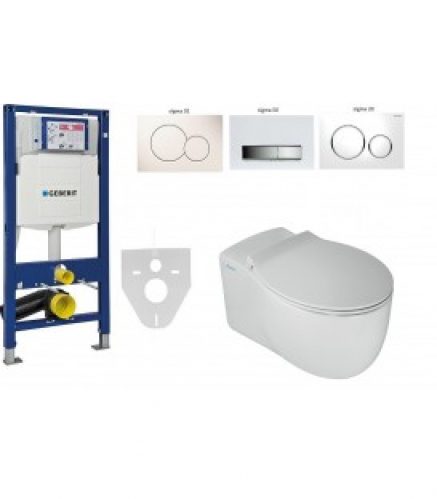 Pack Wc suspendu Geberit Nido sans bride