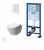 Pack Wc suspendu Grohe Autoportant Daily’o 2 courte