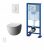 Pack Wc suspendu Grohe Daily’o sans bride courte