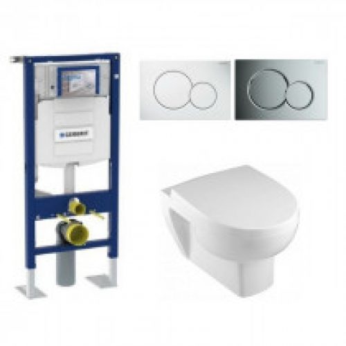 Pack wc suspendu Jacob Delafon Odeon Up semi caréné Bati support Geberit