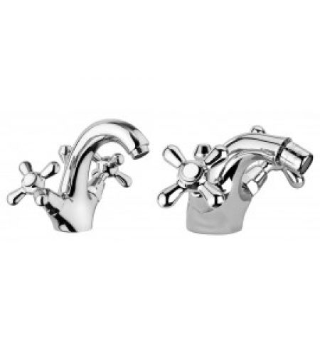 Paire de mitigeurs lavabo et bidet Piralla KITSOFIA1