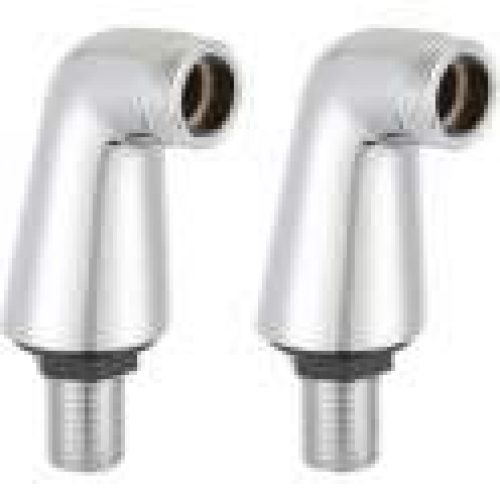 Paire de raccords sur gorge luxe double mâle 15 x 21 / 20 x 27