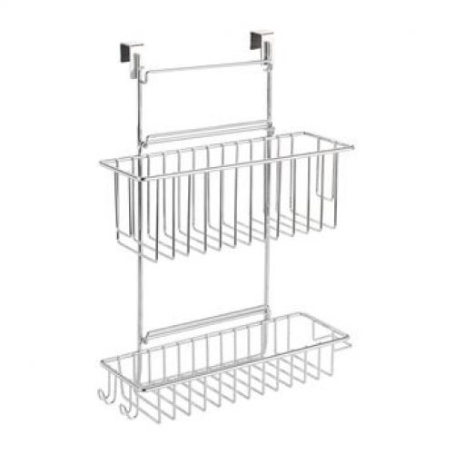 Panier de rangement à suspendre chromé WENKO FLEXI