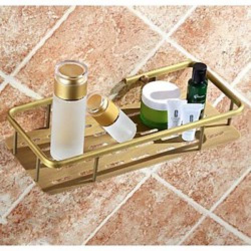Panier de salles de bain pour gadgets de douche style antique