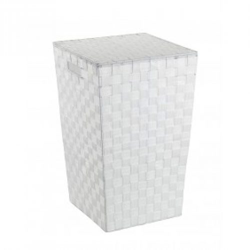 Panier à linge – Adria – Plastique tressé – Carré – 48 L