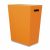 Panier à linge orange Ecopelle 60cm