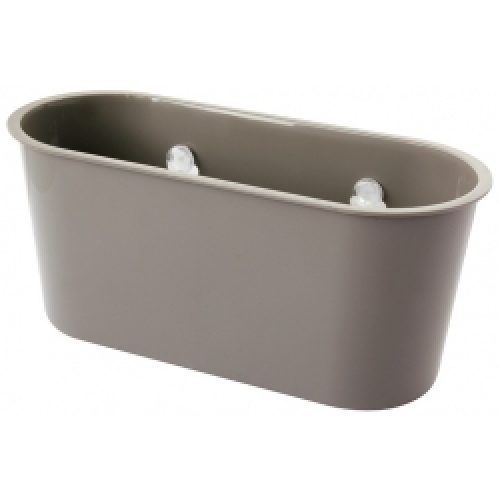 Panier à ventouses coloris Taupe