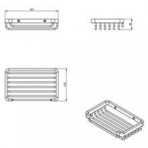 Panière 20 cm working COSMIC