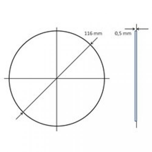 Panneau couleur noir douche Mediclinics