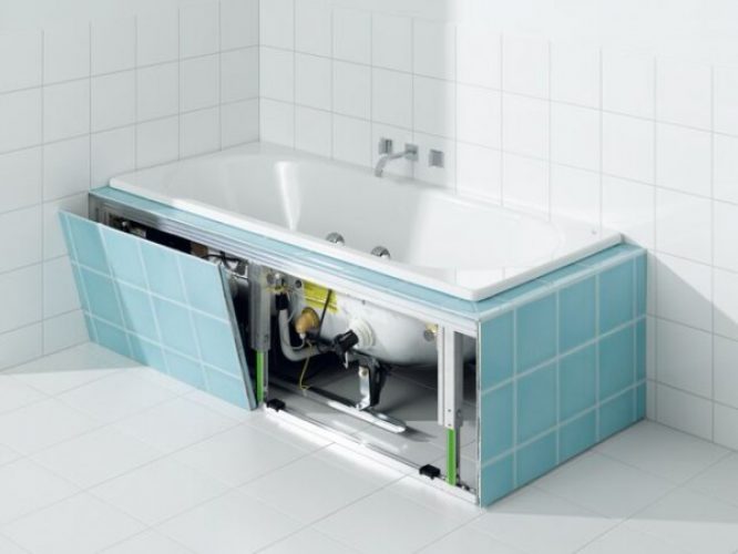 Panneau de bain Kaldewei Multiverso pour baignoires balnéo élément latéral 550000060