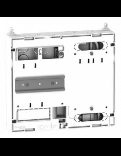 Panneau de contrôle monophase Resi19 SCHNEIDER 13M compatible Linky…