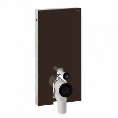 Panneau sanitaire Geberit Monolith pour WC au sol, 101 cm – Chocolat