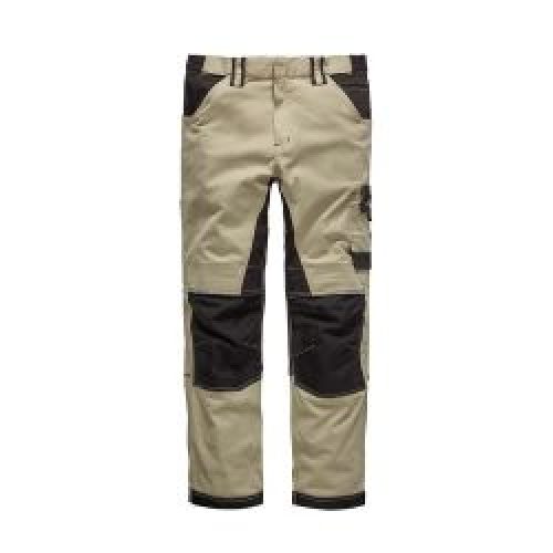 Pantalon De Travail Dickies Gdt Premium Poches Genouilleres 275 G M Beige