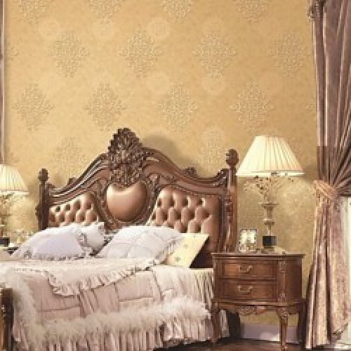 Papier peint classique à motif floral pour revêtement mural