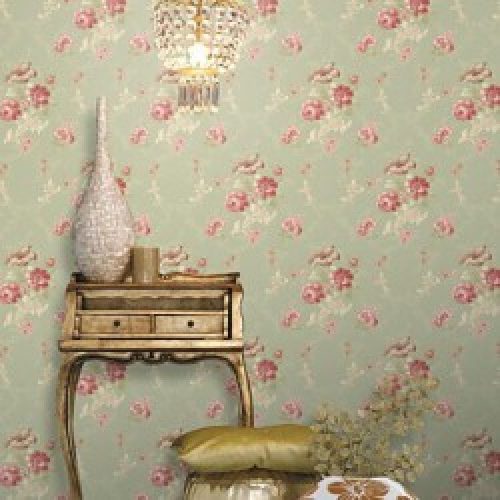 Papier peint contemporain à motif floral pour hall, bureau et chambre à coucher,