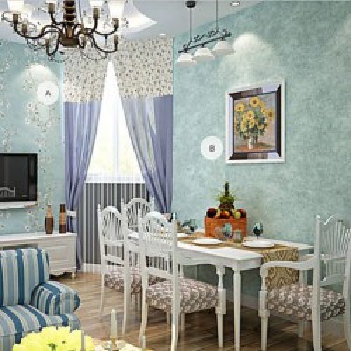 Papier peint de style américain pour revêtement mural