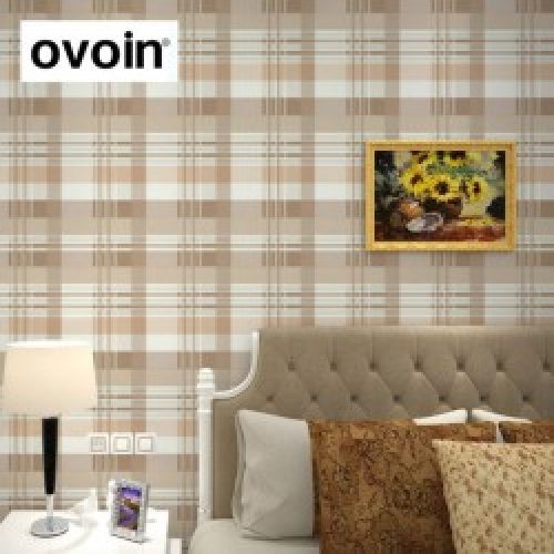 Papier Peint Moderne Écossais Revêtements Muraux