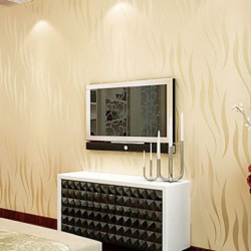 Papier peint moderne et riche intissé pour revêtement mural