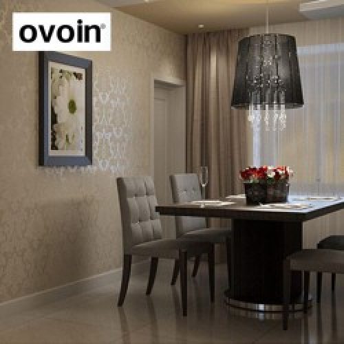 Papier Peint Non Tissé Européen Moderne Damassé