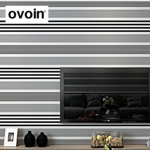 Papier Peint Rayures Horizontales mural