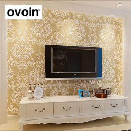 Papier Peint Relief Épais Texturé Dmask 3D Mural