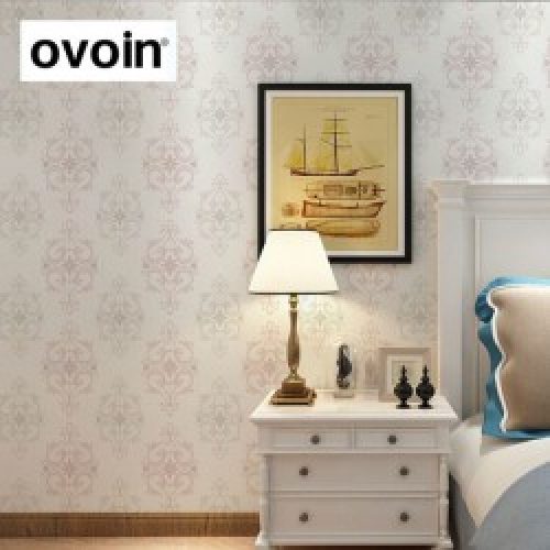 Papier Peint Texturé Damassé Soie Pour Les Filles