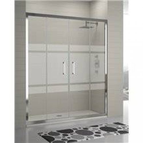 Pare-douche avec 2 portes coulissantes et 2…