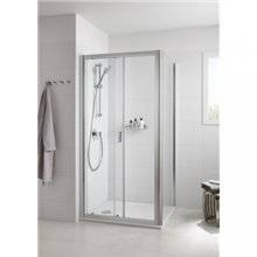 Pare-douche d’angle 1 porte coulissante Ura Roca