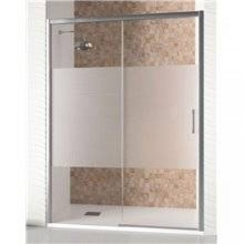 Pare-douche frontal 1 fixe et 1 coulissante…