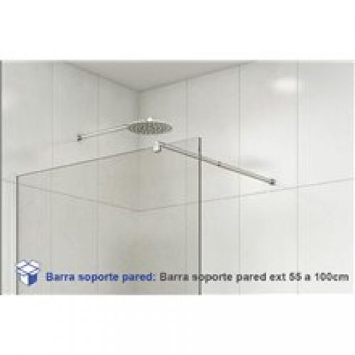 Pare-douche frontal feuille fixe+rabattable…