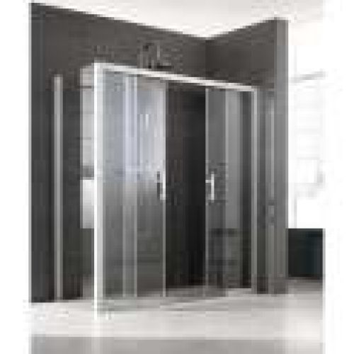 Paroi coulissante Jazz Plus, 4 vantaux – 136-158 – Leda