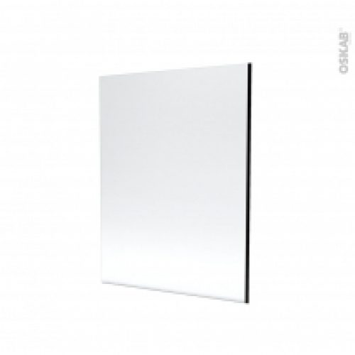 Paroi De Douche A L Italienne 140 Cm Verre Transparent 8 Mm Profiles Noirs Atlas 2