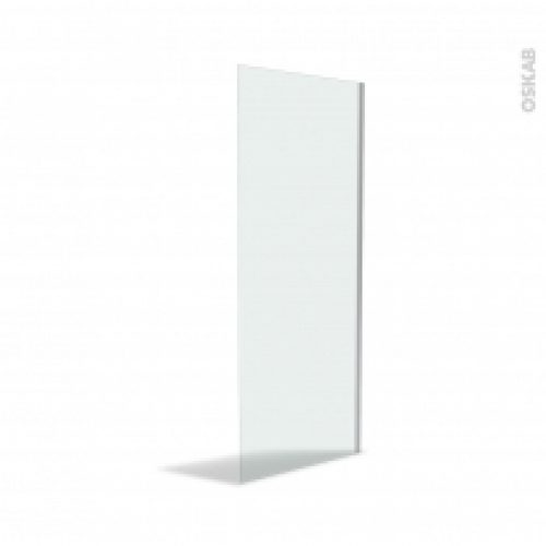 Paroi De Douche A L Italienne 80 Cm Verre Transparent 8 Mm Profiles Chromes Atlas 2