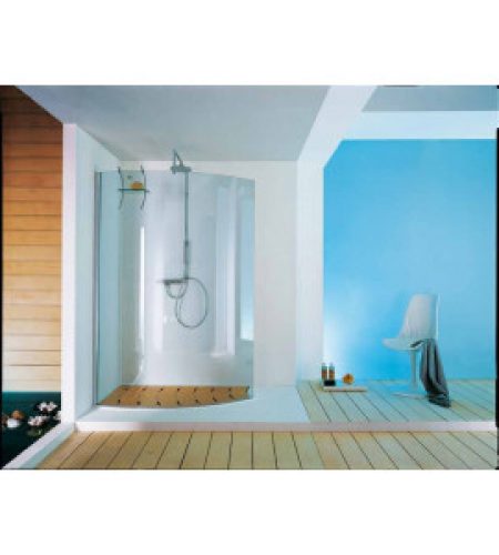 Paroi de douche Angle arrondi open surf samo B4960
