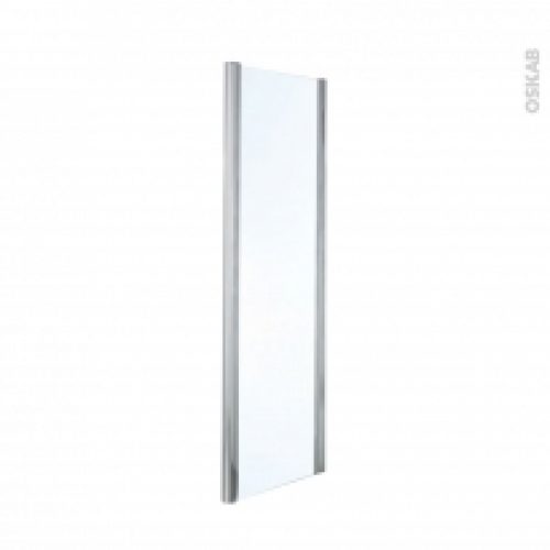 Paroi De Douche Fixe Laterale Olympe 80 Cm Verre Transparent