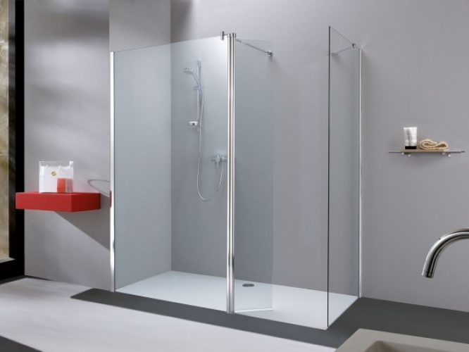 Paroi de douche Hüppe 501 Design Pure Walk-In Sur-mesure (510897)