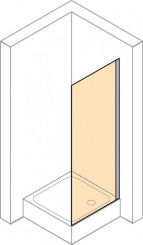 Paroi de douche Hüppe Design elegance (8E1519)