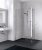 Paroi de douche Kermi LIGA WALK-IN Paroi mobile droite