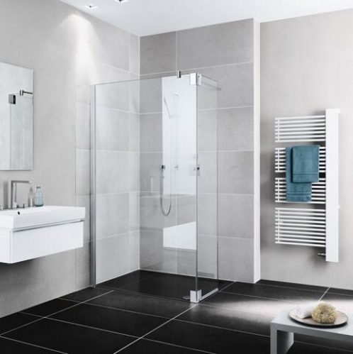 Paroi de douche Kermi PASA XP WALK-IN Mobile gauche Profilé mural
