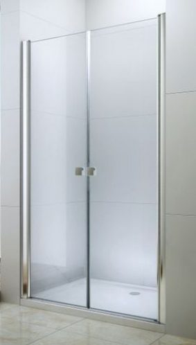 Paroi de douche porte saloon FRISCO 6mm 90 cm chromé  – Prix net livré chez vous – – Ondée