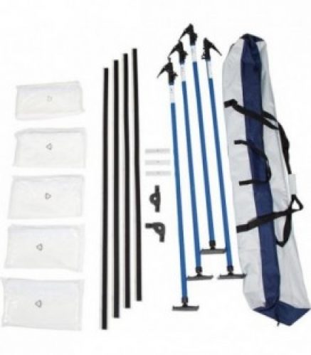 Paroi de séparation poussire Blitz Set jusqu&rsquo;a 9000 mm de long, hauteur jusqu&rsquo;a 2800mm