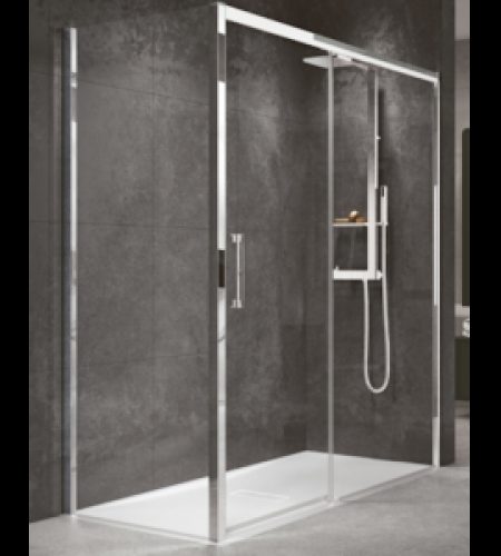 Paroi fixe pour réaliser des combinaisons Novellini rose…