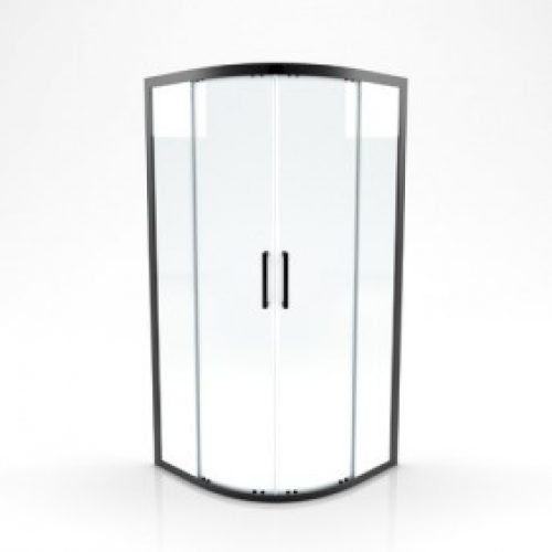 Parois de douche – Factory – style industriel – quart de rond -90x90cm