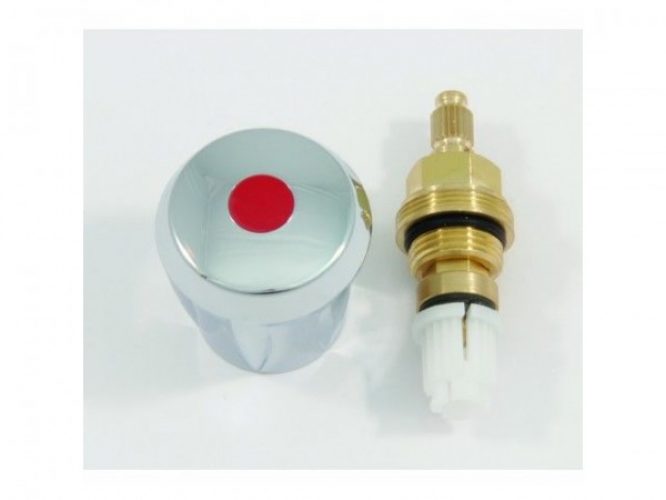 Partie supérieure G3/8, chaud Chromé Meloh Ideal Standard