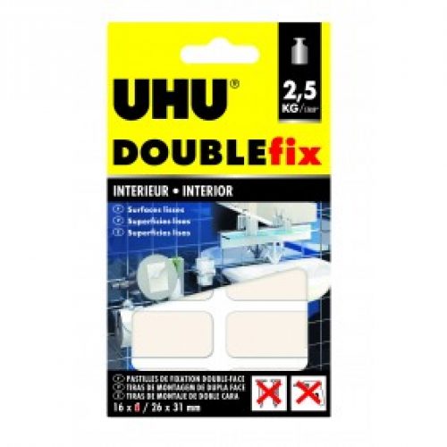 Pastille adhésive Doublefix intérieur – double face et ultra-puissant