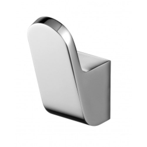 Patère à fixer contemporaine chrome Futura 2