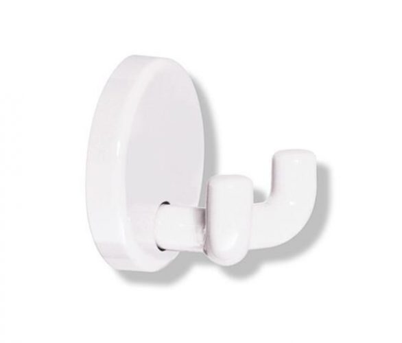 Patère Salle de Bain Hewi Serie 801 Crochet double mural ø 40 mm