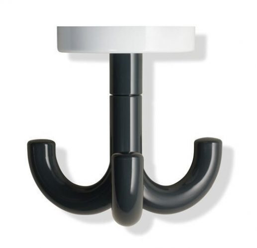 Patère Salle de Bain Hewi System 800 K Crochet triple ø 50 mm 800.90.05091